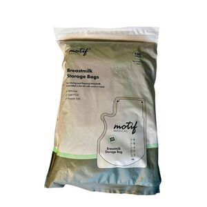 Motif Medical Breast Milk Storage Bags 8oz Single Use - 100 Bag Count